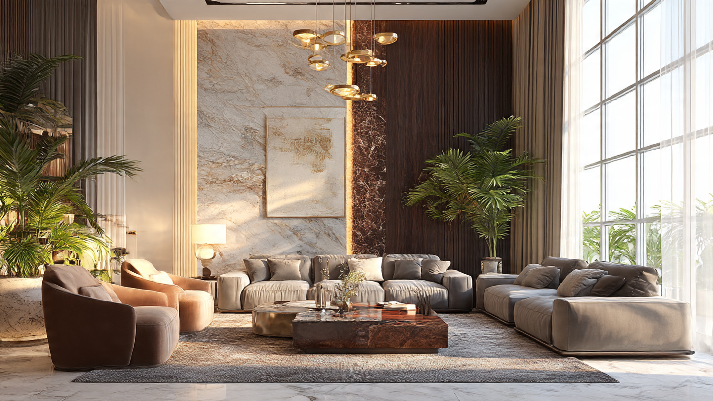 Luxury Interior Design Services for Modern Living & Smart Spaces